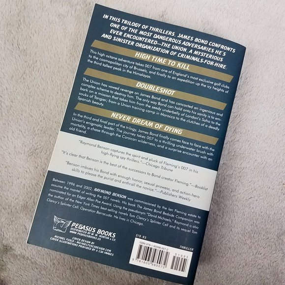 James Bond The Union Trilogy Paper Back Novel Book - Picture 6 of 6